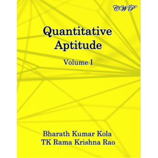 Quantitative Aptitude, Volume I (Softcover)